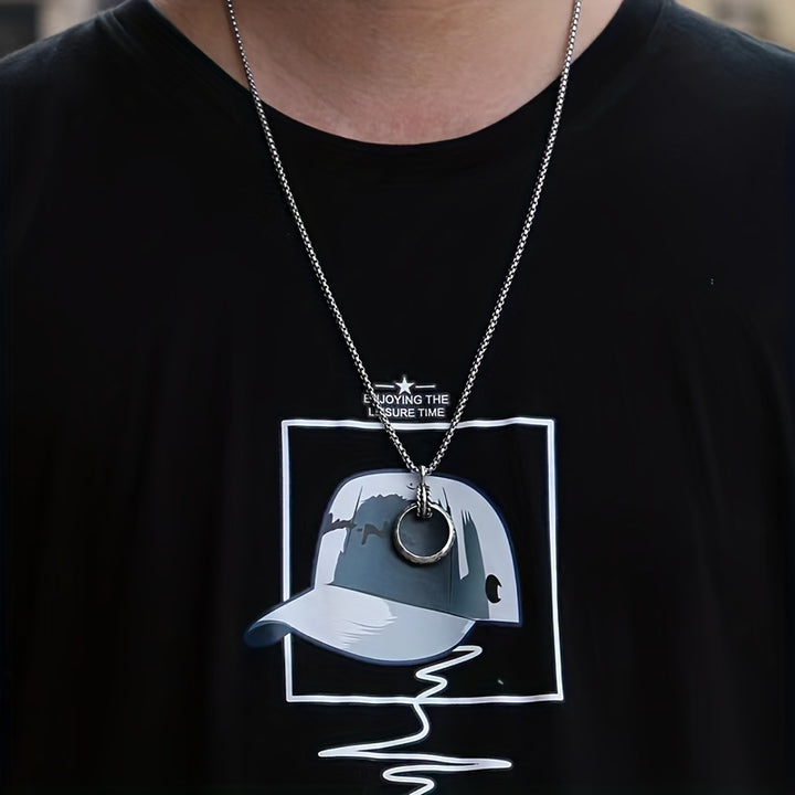 Claas | Stoere Heren Ketting met Draaibare Ring