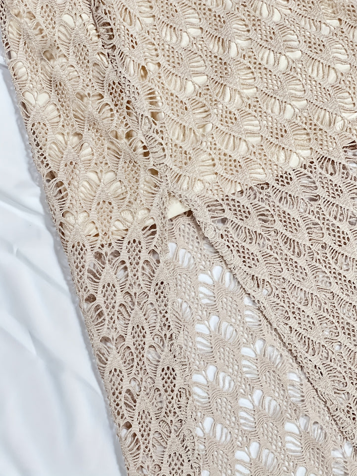 Claire | Boheemse Twee-delige Set met Gebreide Top en Rok