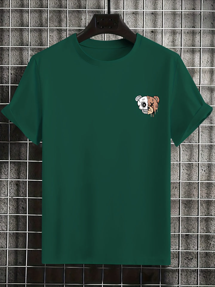 Clarence | Unieke T-shirt met Dappere Beer Print