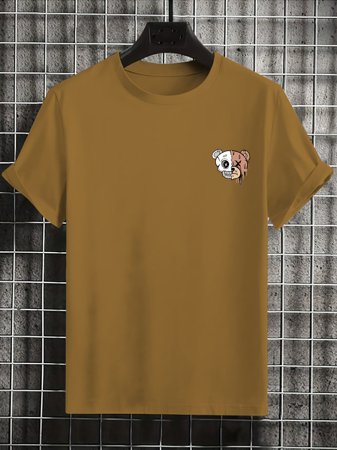 Clarence | Unieke T-shirt met Dappere Beer Print