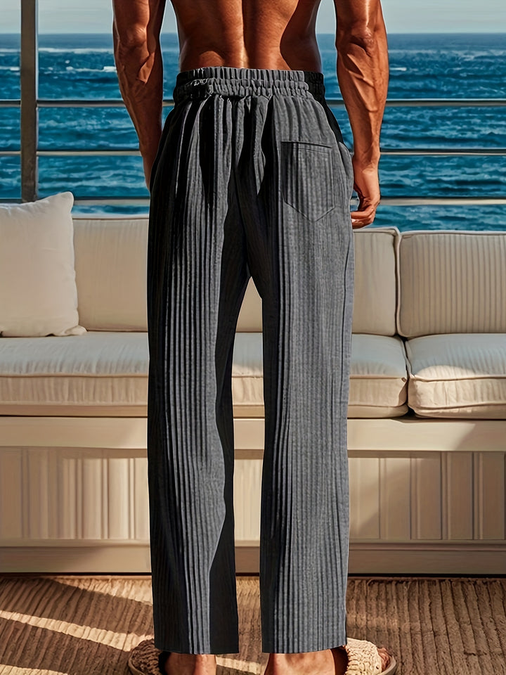 Clarence | Comfortabele Geribbelde Broek voor Mannen