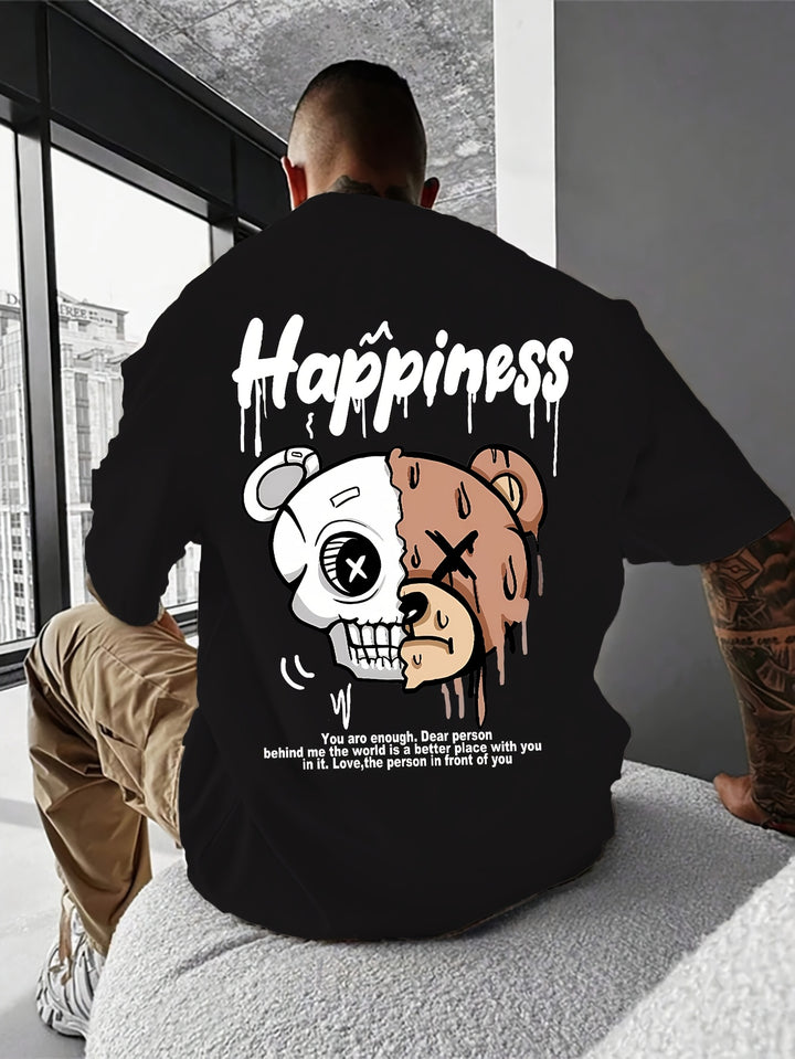 Clarence | Unieke T-shirt met Dappere Beer Print
