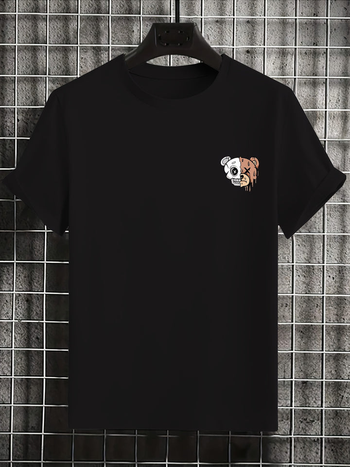 Clarence | Unieke T-shirt met Dappere Beer Print