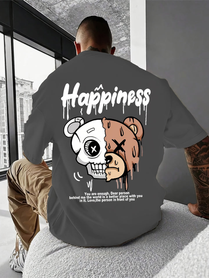 Clarence | Unieke T-shirt met Dappere Beer Print