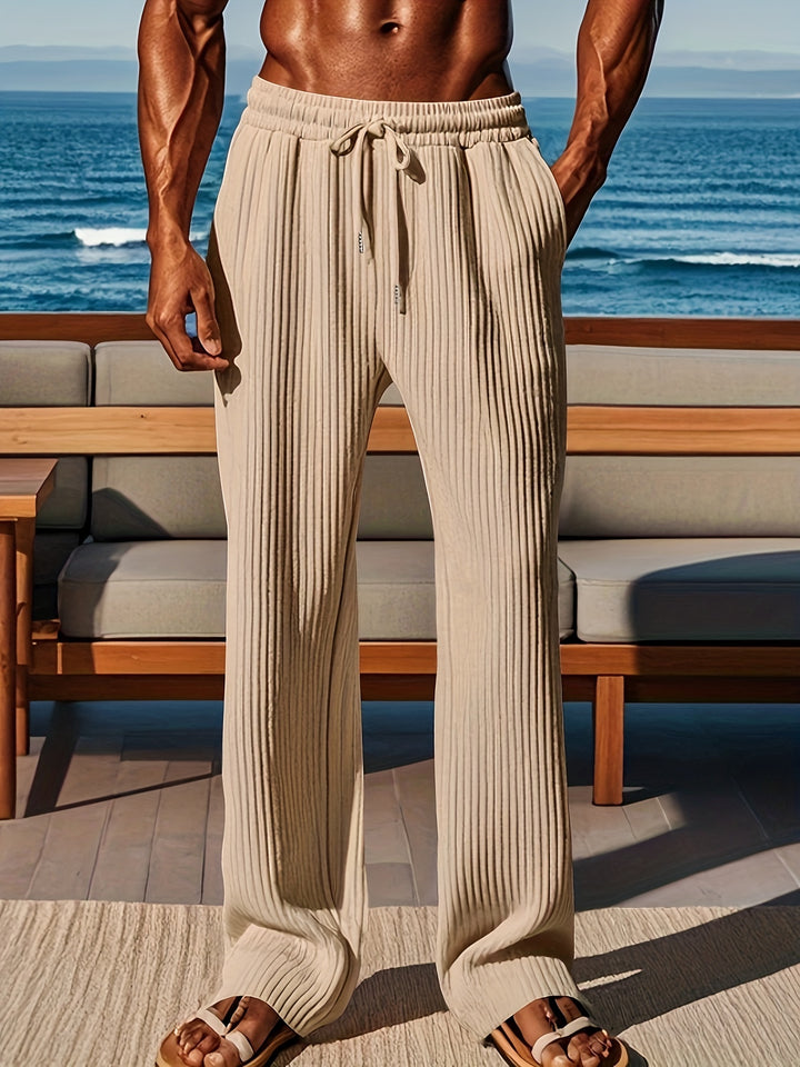 Clarence | Comfortabele Geribbelde Broek voor Mannen
