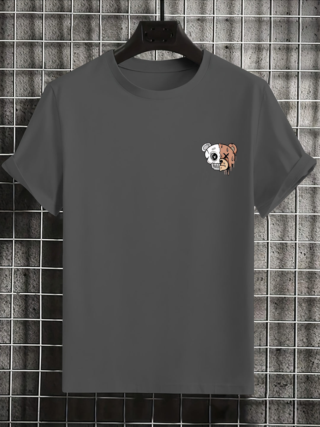Clarence | Unieke T-shirt met Dappere Beer Print