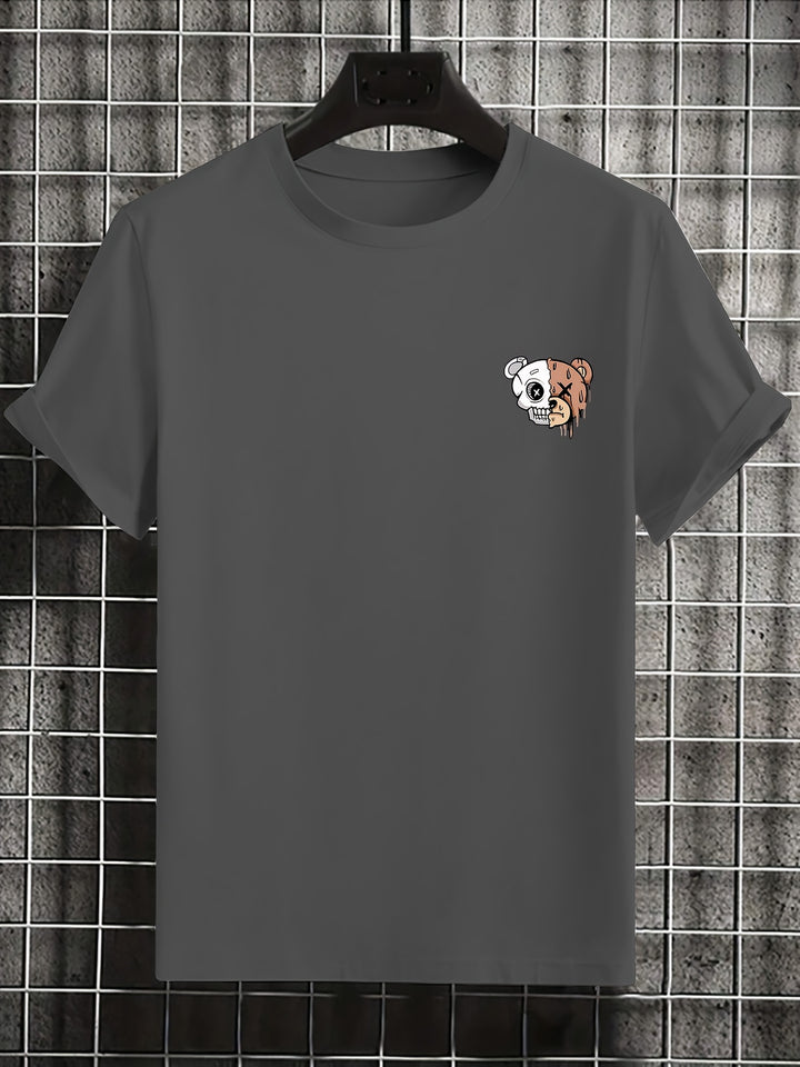 Clarence | Unieke T-shirt met Dappere Beer Print