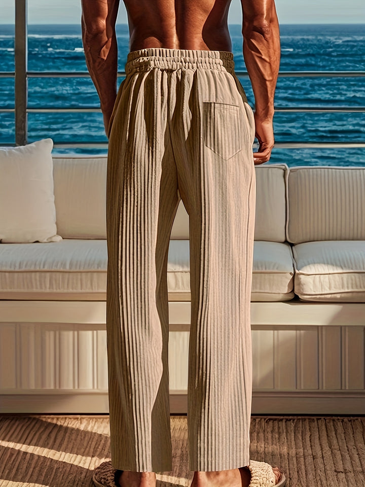 Clarence | Comfortabele Geribbelde Broek voor Mannen