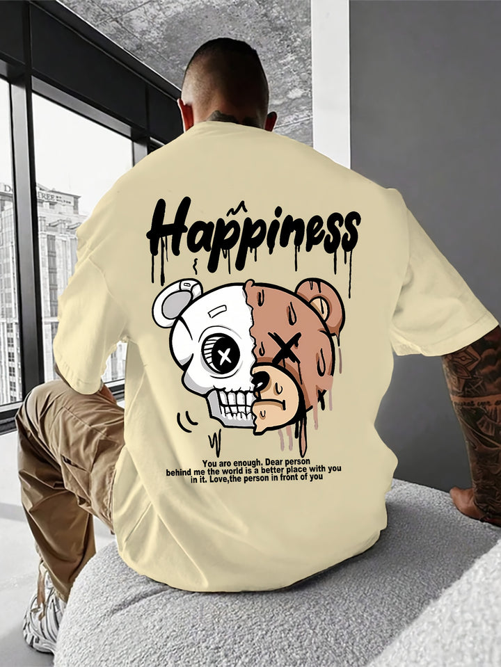 Clarence | Unieke T-shirt met Dappere Beer Print