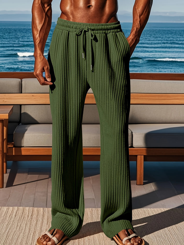 Clarence | Comfortabele Geribbelde Broek voor Mannen