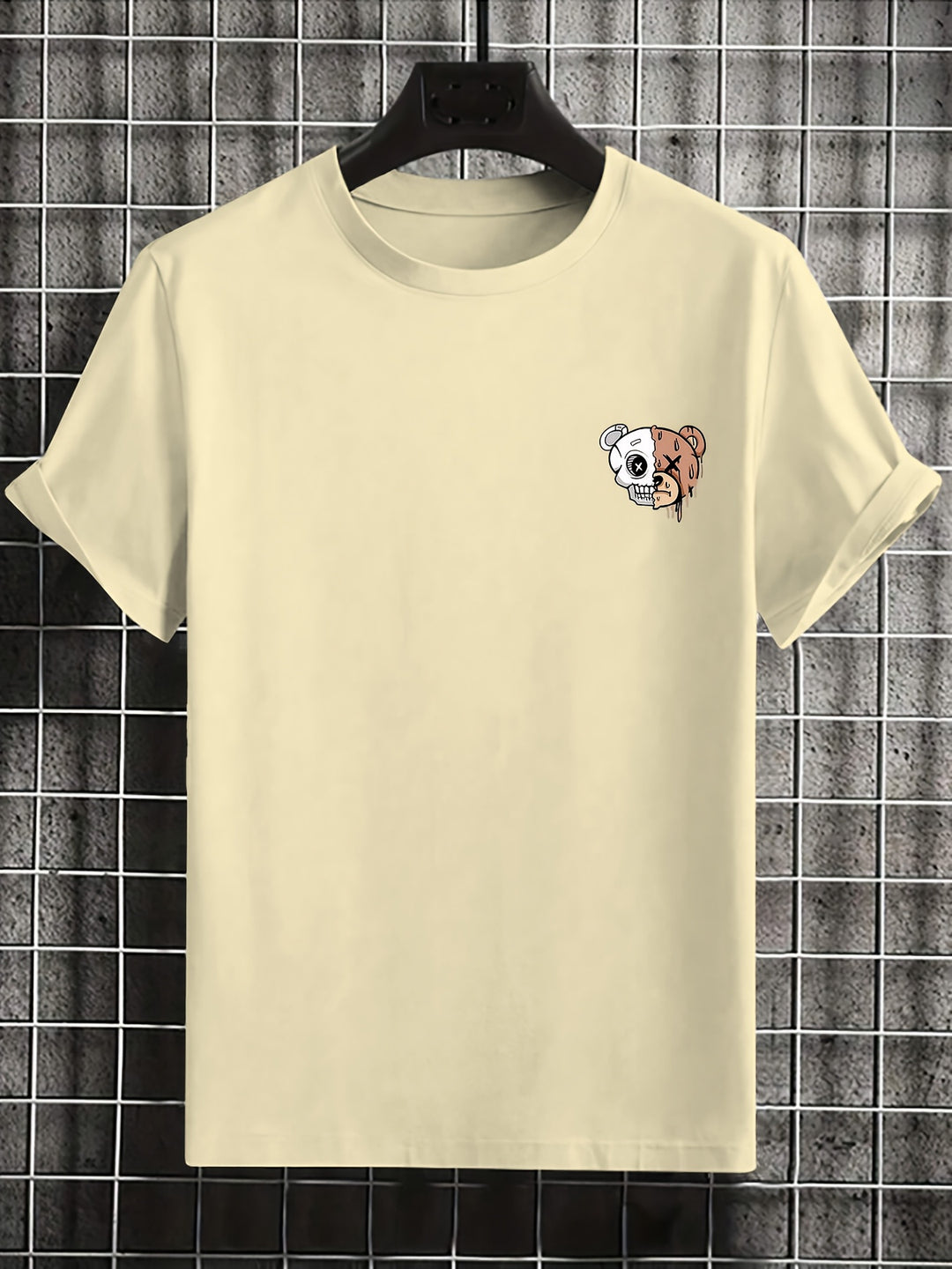 Clarence | Unieke T-shirt met Dappere Beer Print
