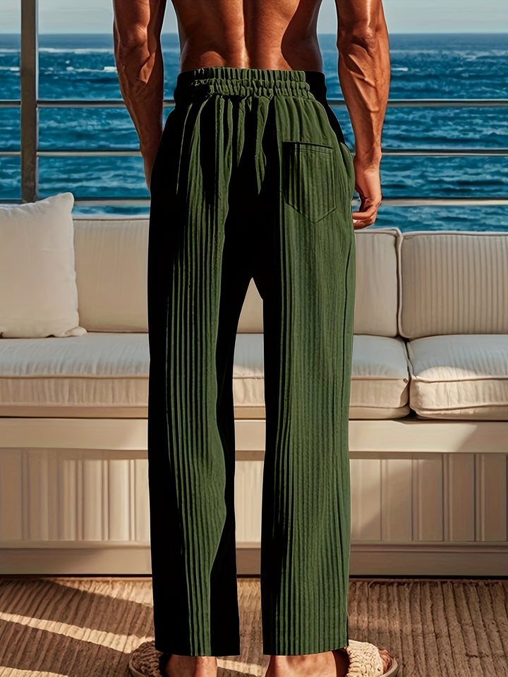 Clarence | Comfortabele Geribbelde Broek voor Mannen