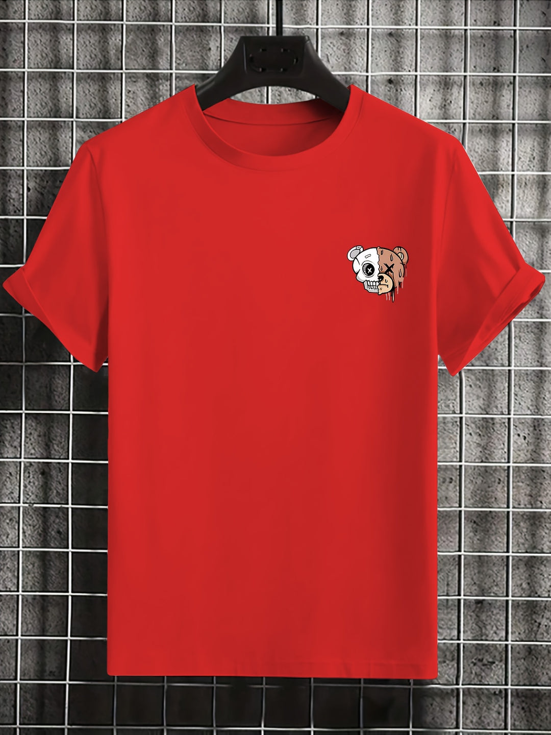 Clarence | Unieke T-shirt met Dappere Beer Print