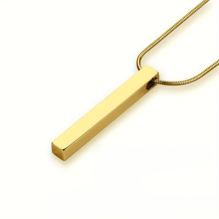 Coen | Stijlvolle Herenketting met Gravure Optie en Luxe Design
