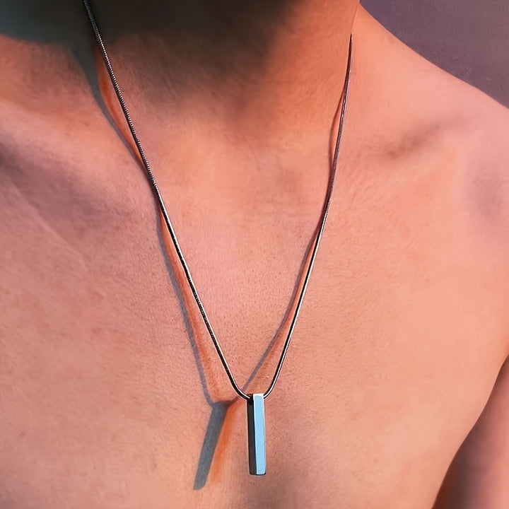 Coen | Stijlvolle Herenketting met Gravure Optie en Luxe Design