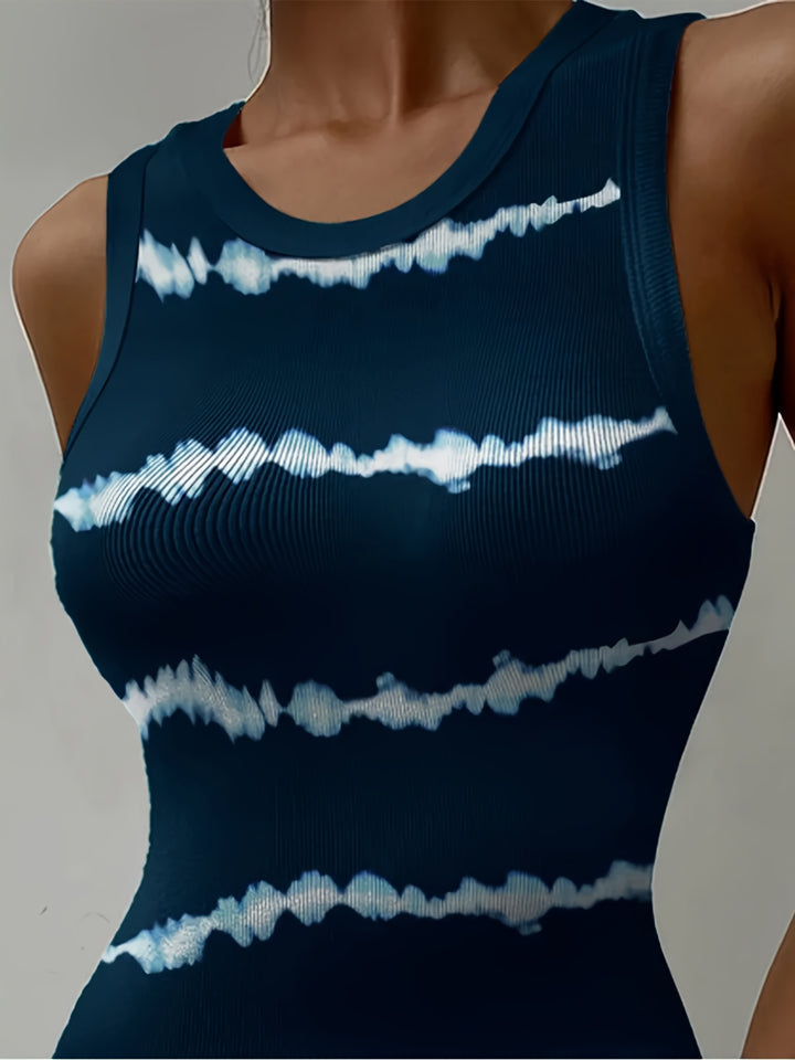 Dahlia | Sexy Tie-Dye Ombre Jurk