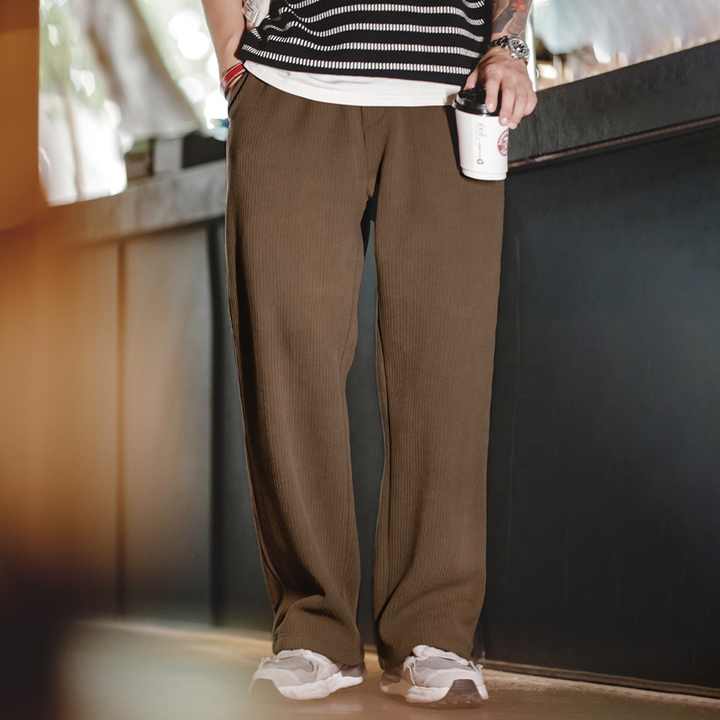 Angelo | Vintage Werkbroek met Relaxte Pasvorm voor Heren