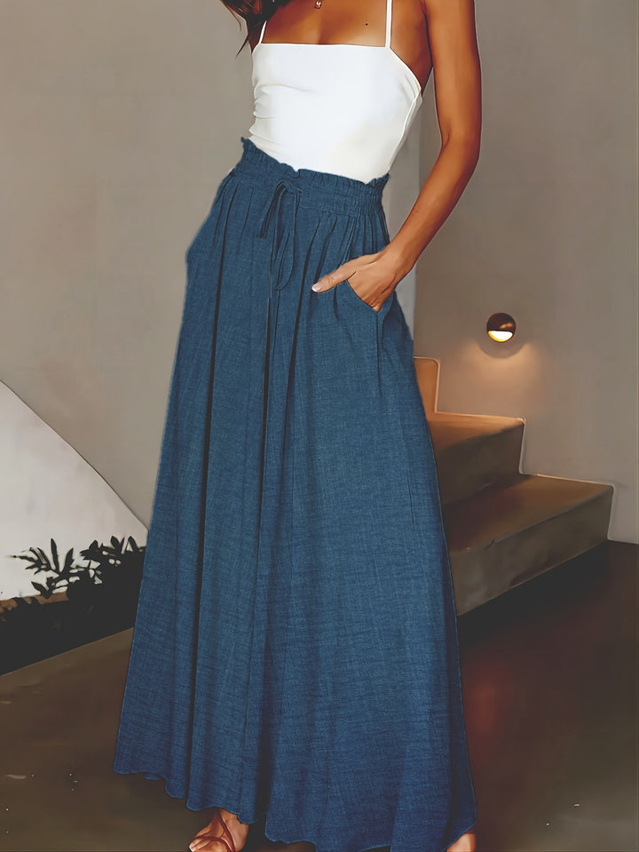 Demi | Elegante Wijde Broek Voor Dames - Perfect Voor Elke Gelegenheid!