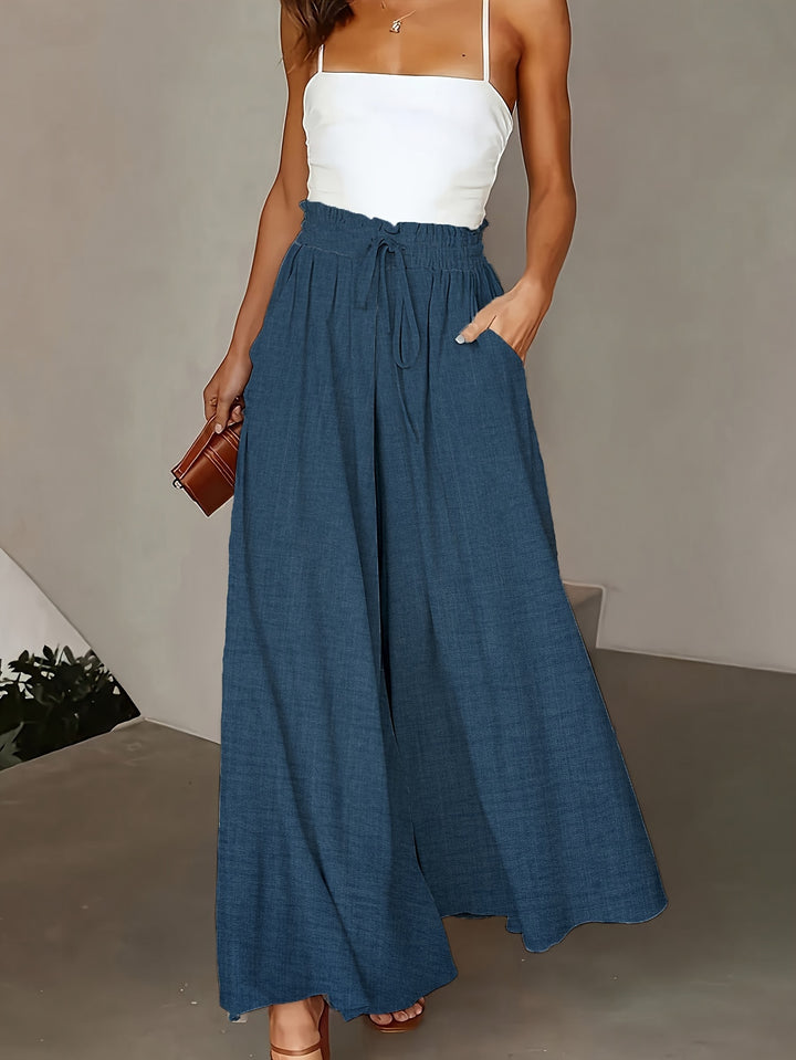 Demi | Elegante Wijde Broek Voor Dames - Perfect Voor Elke Gelegenheid!