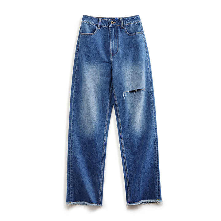 Denise | Vintage Straight-Leg Jeans voor een Tijdloze Look