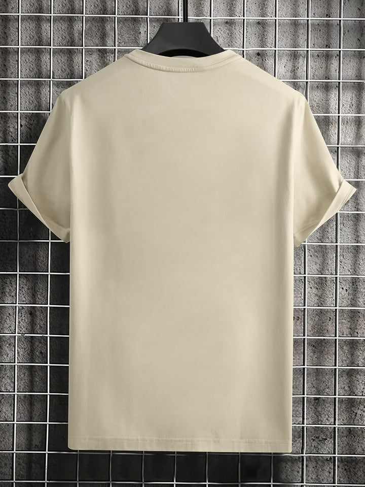 Dominic | Trendy T-shirt met Vleugelprint
