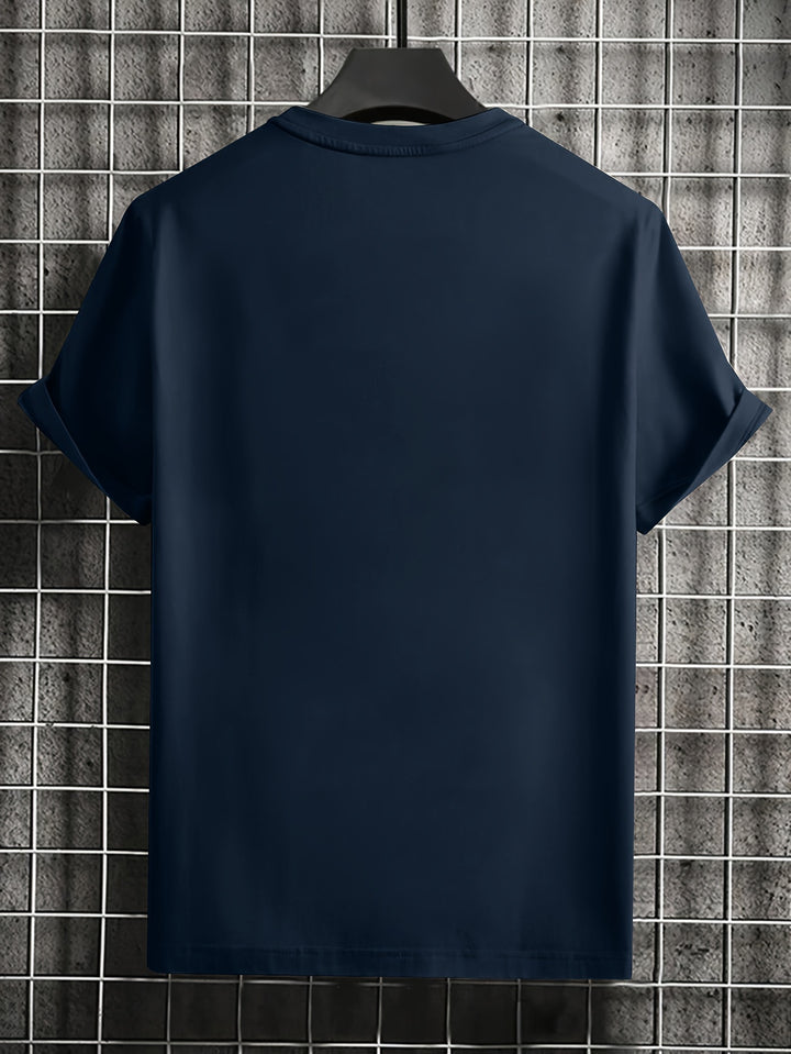 Dominic | Trendy T-shirt met Vleugelprint