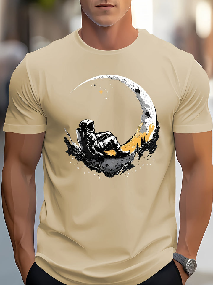 Douglas | Grafisch Print T-shirt met Astronaut
