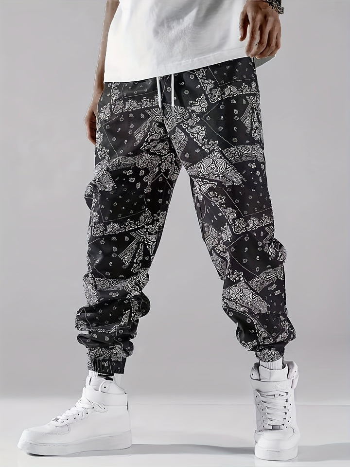 Dylan | Heren Paisley Print Joggingbroek