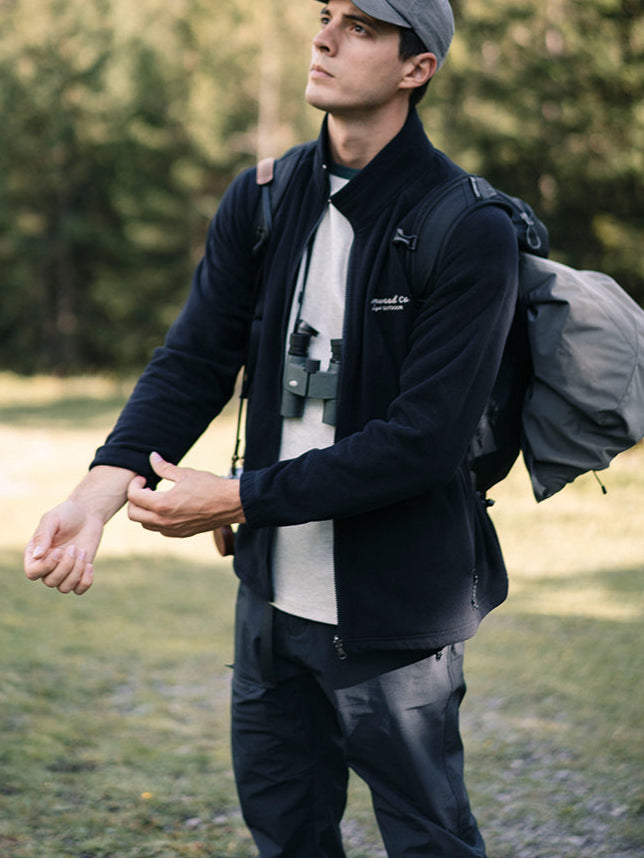 Edwin | Warme Regular Fit Outdoor Fleecejas voor Mannen