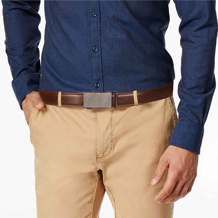 Eli | Luxe Automatische Leren Riem voor Heren