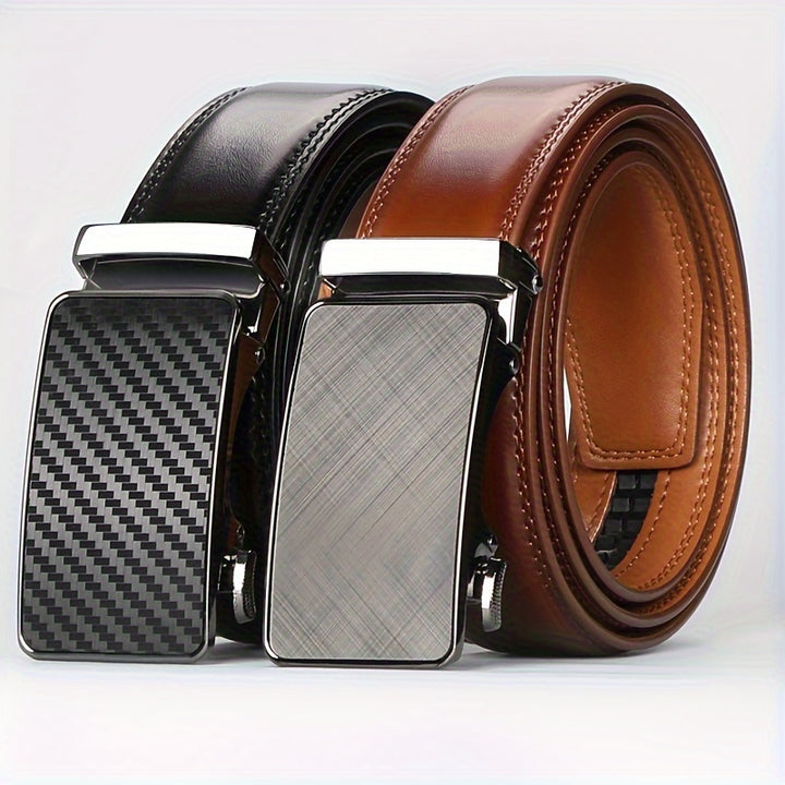 Eli | Luxe Automatische Leren Riem voor Heren