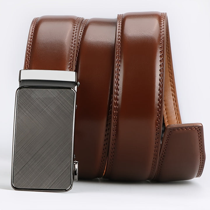 Eli | Luxe Automatische Leren Riem voor Heren