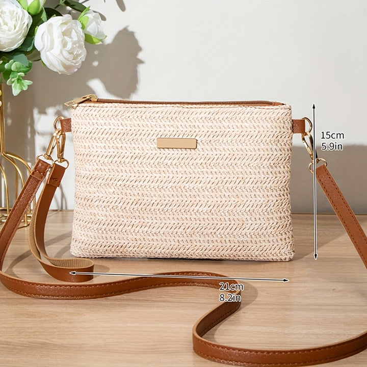 Emily | Eenvoudige Geweven Crossbody Tas voor Dames