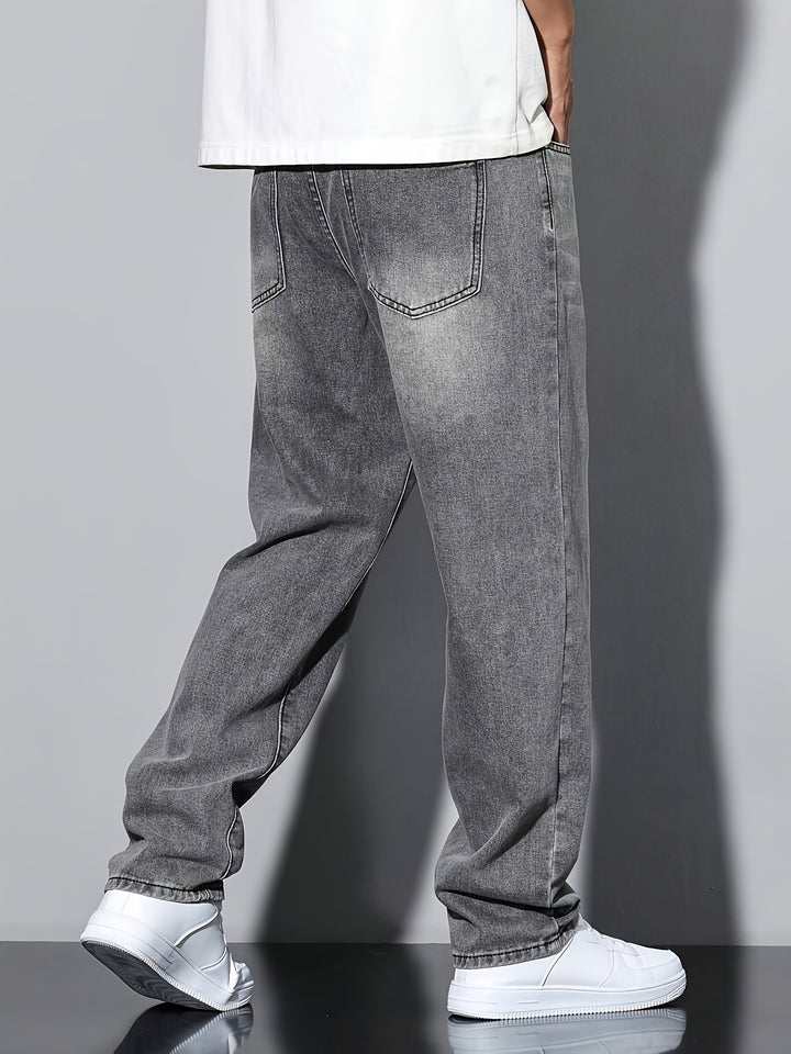 Evan | Casual Loose-Fit Straight-Leg Jeans voor Elke Gelegenheid
