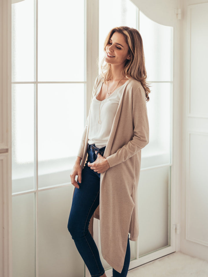 Fenna | Elegant Open Vest voor Elke Gelegenheid