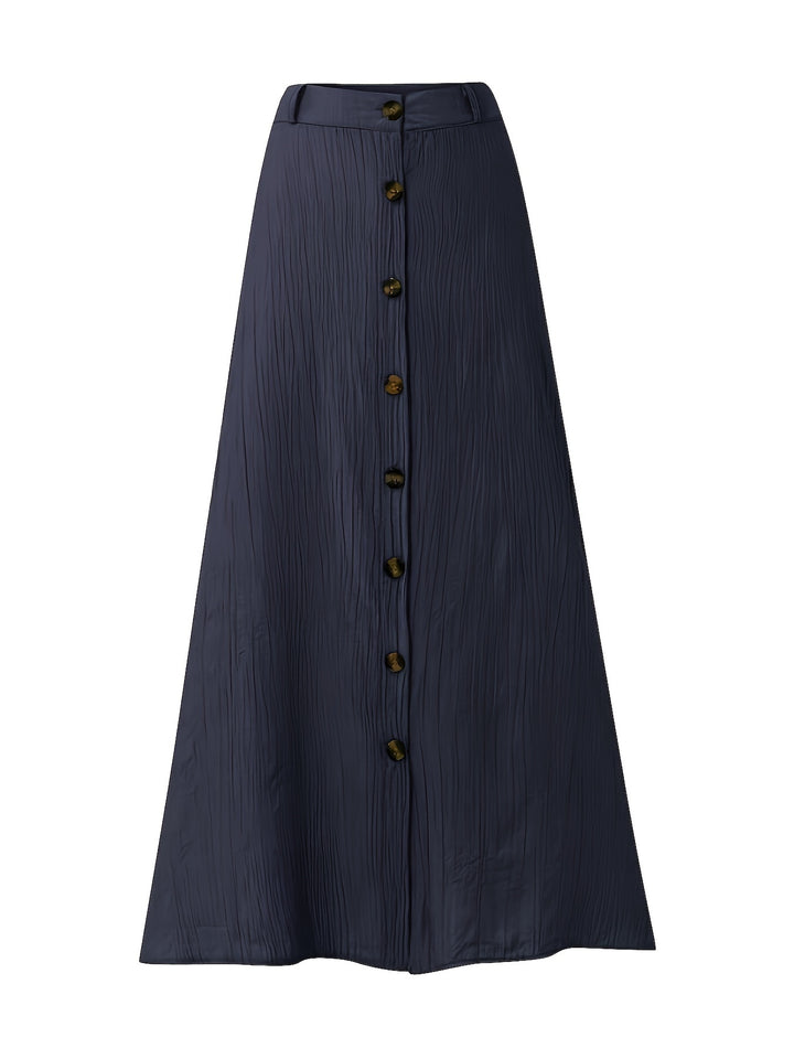 Florence | Elegante Lente en Herfst Rok met Knopen