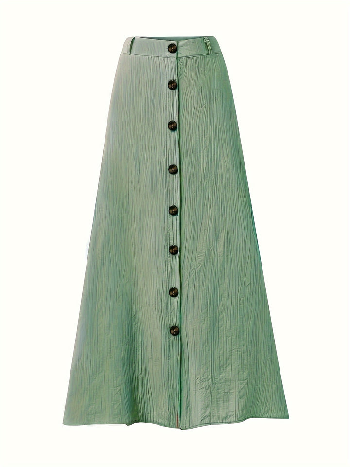 Florence | Elegante Lente en Herfst Rok met Knopen