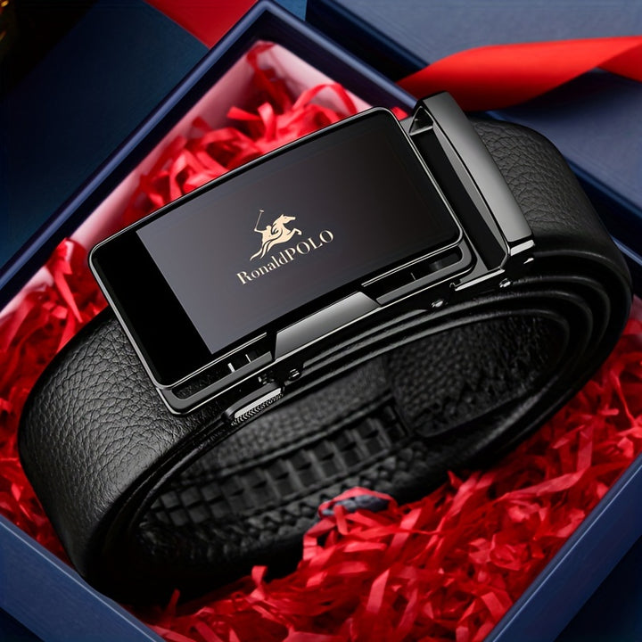 Fred | Luxe Automatische Lederen Riem voor Heren