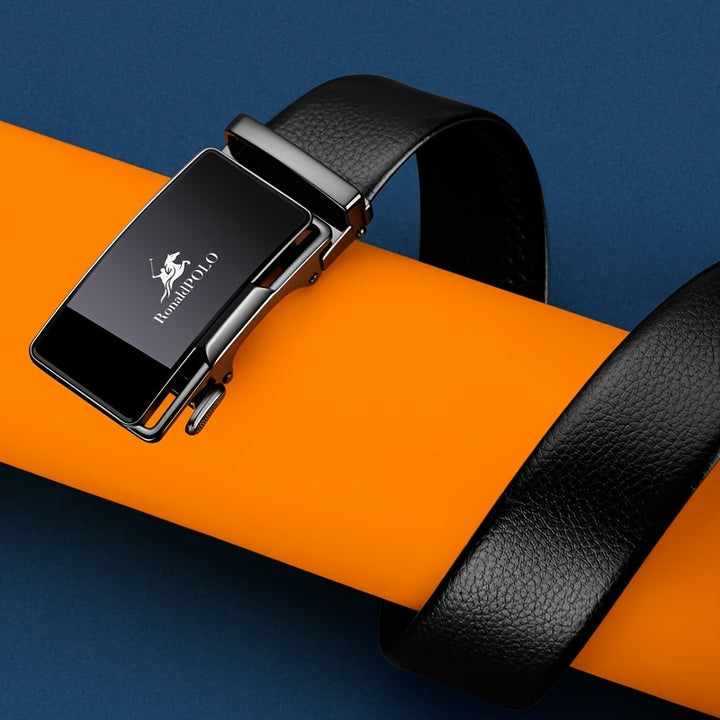 Fred | Luxe Automatische Lederen Riem voor Heren