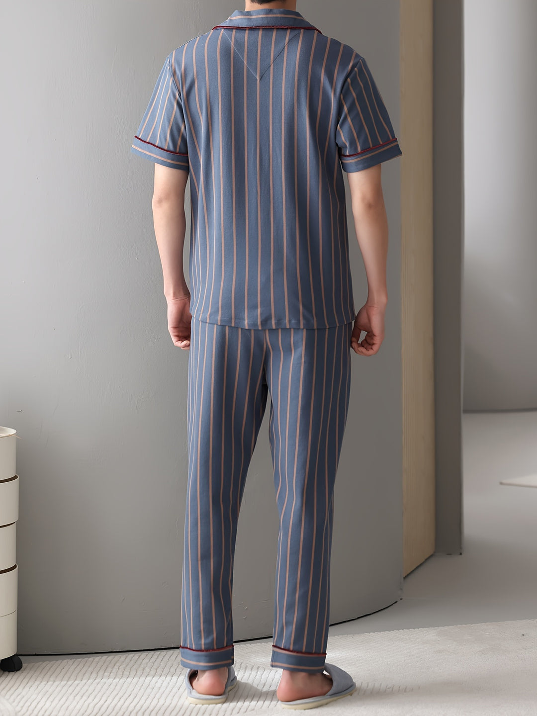 Gerald | Heren Pyjama Set met Strepen