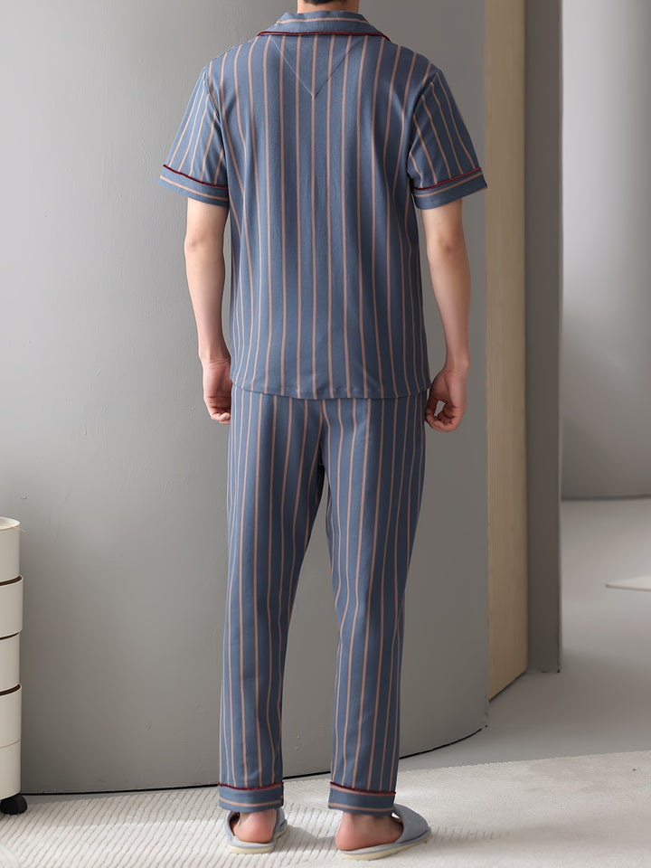 Gerald | Heren Pyjama Set met Strepen