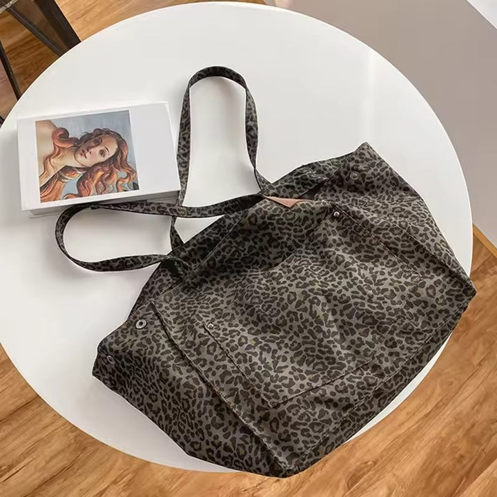 Gianna™ | Stijlvolle Ruime Leopard Schoudertas voor Dames