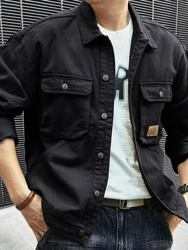 Giovanni | Vintage Werkjack voor Heren - Stijlvol & Comfortabel