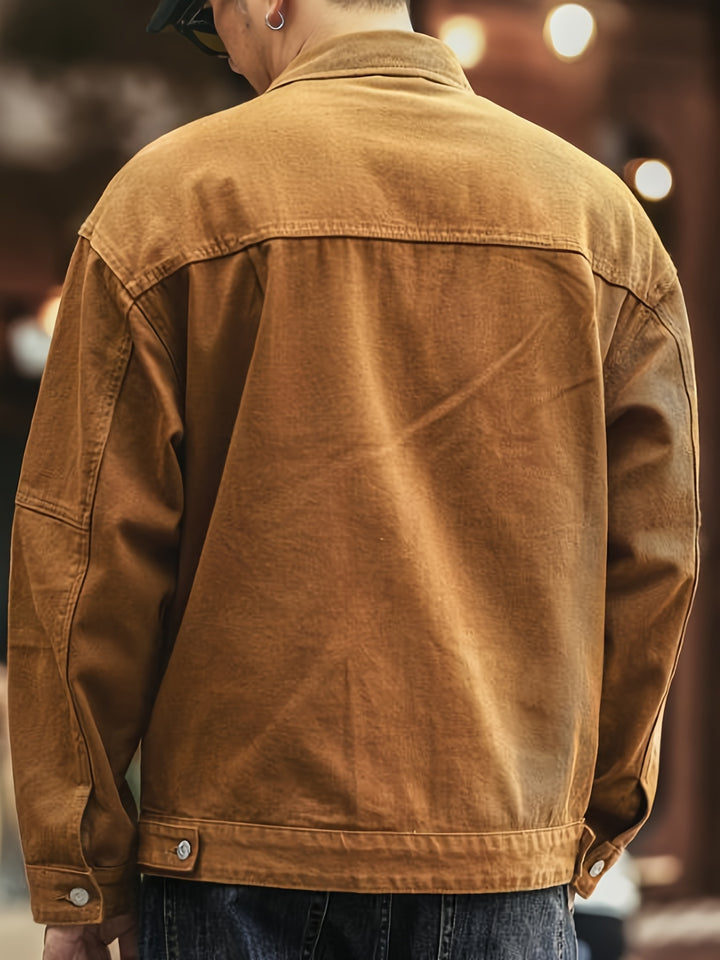 Giovanni | Vintage Werkjack voor Heren - Stijlvol & Comfortabel