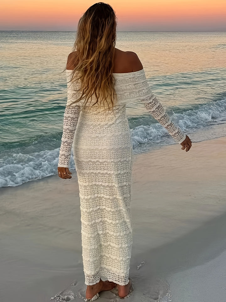 Grace | Elegante Off-Shoulder Kantjurk
