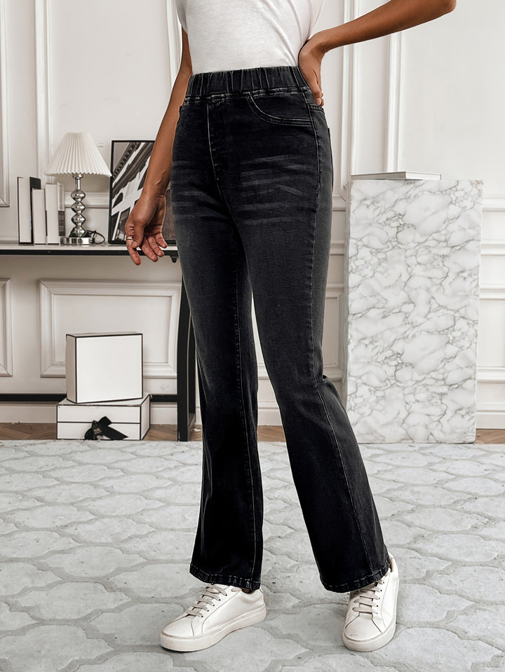 Hailey | Flared Jeans met Hoge Taille voor een Tijdloze Look