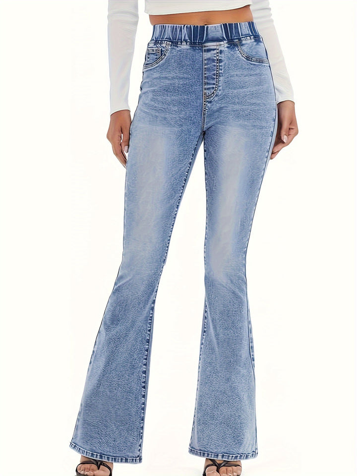 Hailey | Flared Jeans met Hoge Taille voor een Tijdloze Look