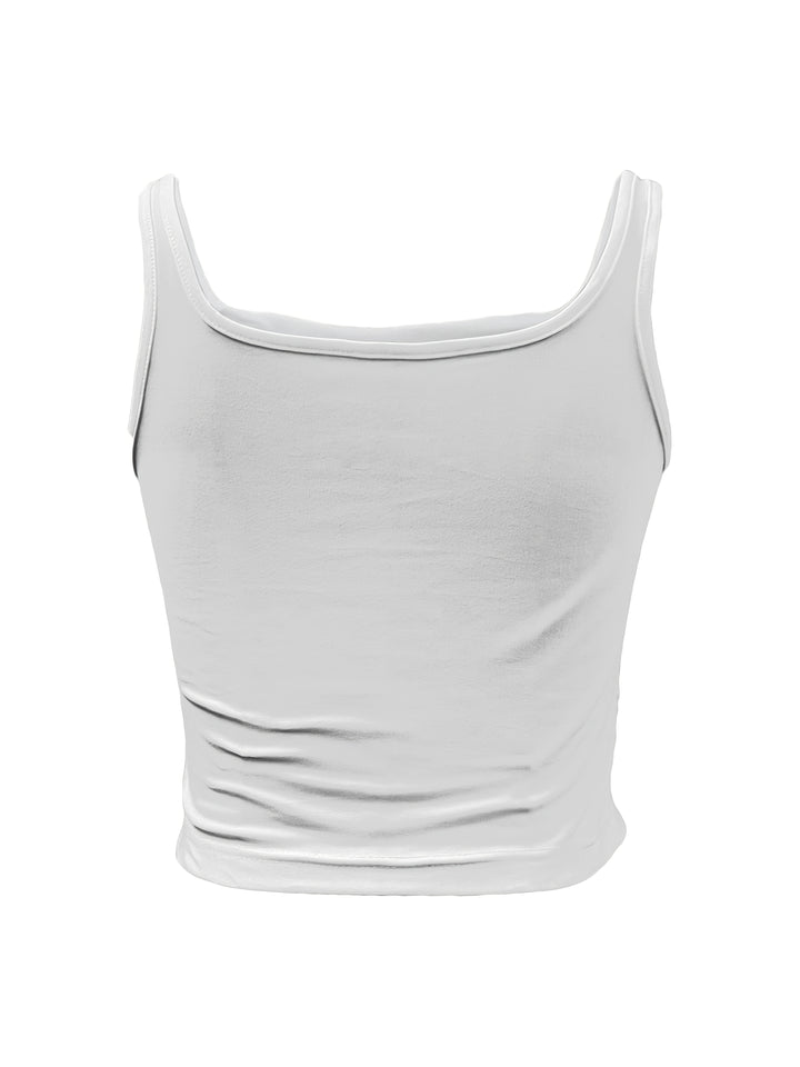 Hannah | Zomerse Croptop met Vierkante Hals voor Dames