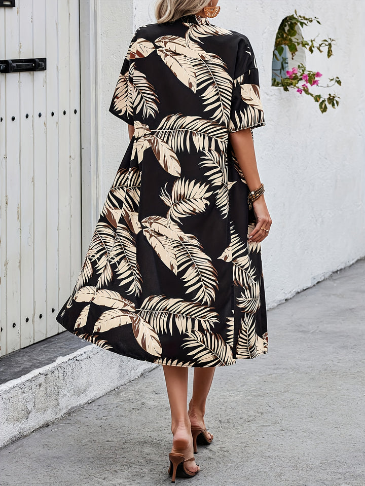 Hannah | Trendy Tropische Set met Luchtige Pasvorm