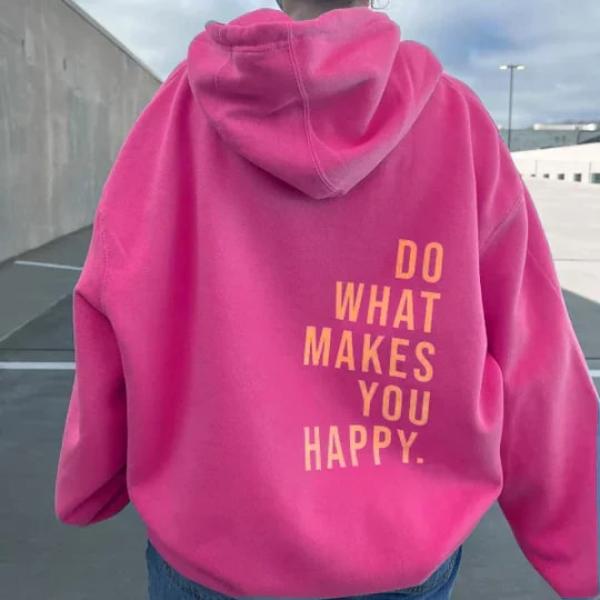 Harriet - Comfortabele Hoodie met Inspirerende Tekst
